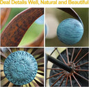 LimeHill Metal Wind Spinner for Garden and Yard - Kinetic Wind Spinners Outdoor Large (24 x 84 inches) by CozyNest Decor