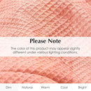 Salt Earth GOTS Certified 100% Organic Cotton Throw Blanket, 55" X 60" Waffle Blankets & Throws for Bed, Throw Blanket for Couch, Modern & Cozy Blanket, All Season, Comfy and Soft Blanket (Sun Bay) by TinyTreasures Baby Boutique