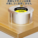Clear Edge Protector,Safe Corner Protector, Anti-Sharp Edge Protector, for Furniture, Drawers, Tables, Cabinets1.57inX16.4FT by TinyTreasures Baby Boutique