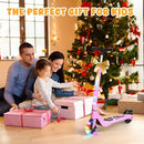 CBD Electric Scooter for Kids, 6 Mph Top Speed, Up to 5 Miles Range, 5.3" Solid Tires Wheel and Front Light, Kick Scooter Adjustable Height for Kids Age 6-12 by TinyTreasures Baby Boutique