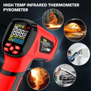 '-40℉~2912℉ MESTEK Infrared Thermometer Temperature Gun,50:1 Dual Laser High Temp Thermometer with Thermocouple Probe, Non-Contact Industrial Pyrometer for Engine, Kiln, Forging,Humidity Measurement by TinyTreasures Baby Boutique