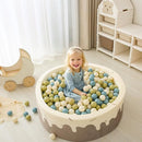 GOGOSO Balls for Ball Pit - Plastic Ball for Toddlers 1-3, Baby Kids Ball Pool Decoration,Creamy Green+Creamy Blue+ Soft White,1000pcs by TinyTreasures Baby Boutique