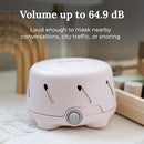 Yogasleep Dohm Uno White Noise Sound Machine, Natural Pink Noise from a Real Fan, Adjustable Tone & Noise Canceling for Office Privacy & Meditation, Sleep Aid for Travel, Baby & Adults (Pink) by TinyTreasures Baby Boutique