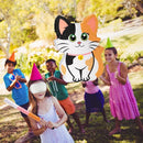 Wernnsai Kitten Cat Piñata - Cat Kitten Decorations For Kids Girls Birthday Cute Animal Party Game For Cat Lady KittenParty Supplies Favor With Bat Blindfold 16“ x 12.5" x 3" by TinyTreasures Baby Boutique