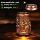 2 Pack Solar Lanterns Outdoor Waterproof, Frog Garden Decor Gifts for Women Mom Grandma Hanging Solar Lights Metal Solar Decoration Outside for Yard, Patio, Lawn, Pathway, Landscape by GreenHaven Gardens