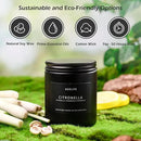 Citronella Candle | Outdoor Candles, Citronella Scented Candles for Indoor Outdoor Use, Lemongrass Scent for Yard Patio, Summer Candle Gifts for Camping Picnic Room - 7oz, Soy Wax, 50H Burn Time by CozyNest Decor
