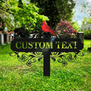 Personalized Metal Garden Signs, Custom Name Yard Stake Sign for House Outdoor Outside Decorative, Lawn Patio Decorations Gardening Enthusiasts Grandmothers Gift by CozyNest Decor