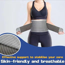 Postpartum Belly Band Wrap Back Support Natural Delivery Control Shapewear Binder Support Belt Girdle Women Tummy Control Waist Recovery Bamboo Charcoal Fiber (XL Grey) by TinyTreasures Baby Boutique