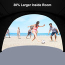 Gorich Beach Tent Sun Shelter with UPF50+ UV Protection for 3/4-5/6-7 Person, Lightweight & Portable Beach Shade Canopy with 2 Zippered Doors, Easy Setup Family Beach Umbrella by TinyTreasures Baby Boutique