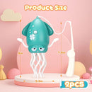 2pcs Magic Electric Dancing Octopus Toy with Led Light and Music,Green by TinyTreasures Baby Boutique
