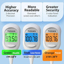 Boncare 9 Seconds Basal Body Thermometer for Ovulation, Oral Thermometer for Adults and Kids - Accurate Rectal Thermometer, with Fever Alarm and Large Display (Rice-White) by TinyTreasures Baby Boutique