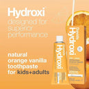 Davids Hydroxi Fluoride Free Nano Hydroxyapatite Toothpaste for Enamel Health & Whitening, Antiplaque, SLS Free, Kid Friendly Orange Vanilla Flavor, 4 oz, Made in USA by CozyNest Decor