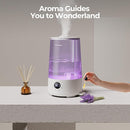 Homvana Humidifiers for Bedroom Home, 3.6 L Cool Mist Top-Fill 34H Super Long Time, Quiet 23dB, Baby Humidifier, Oil Diffuser for Large Room, Plants, Nursery, Office BPA FREE, 7 Color Light Ultrasonic by TinyTreasures Baby Boutique