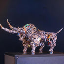 Adult 3D Metal Puzzles Bison Metal Model Kits 3D Metal Puzzles Mechanical Bulls Building Blocks Difficult DIY Assembly - High-end Gifts for Men by TinyTreasures Baby Boutique