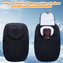 Fairy Baby Winter Car Seat Cover for Babies Carseat– Waterproof, Warm Car Seat Cover Baby – Universal Winter Cover for Back Seat, Infant Car Seat & Baby Carseat（Black） by TinyTreasures Baby Boutique
