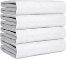 Heavy Absorbency Bed Pad, Washable and Reusable Incontinence Bed Underpads, 34"X36" (4 Pack), Waterproof Mattress Protector by TinyTreasures Baby Boutique