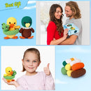 ekaus Crochet Kit for Beginners, Crochet Kit with Step-by-Step Video Tutorials, Crochet DIY Knitting Supplies for Adults Kids, Crochet Ducks(45%+ Yarn) by TinyTreasures Baby Boutique