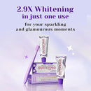 Euthymol Purple Whitening Toothpaste – for Yellow & Sensitive Teeth | Violet Tone-Up Formula, Instantly Brightens, 24H Stain Defense, Long-Lasting Fresh Breath (Pack of 2) by CozyNest Decor