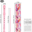 Recorder Instrument for Beginner Kids Adults,8-Hole Soprano Descant Recorder Music Flute with with Cleaning Rod & Leather Case For School Student Home Entertainment(2-Dense Unicorn) by TinyTreasures Baby Boutique
