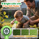 Kids Microscope with Bug Catcher Kit, 1080P Digital Mini Handheld Microscope STEM Science Toy with LED Light, Rechargeable, Portable, Supports 64GB TF Card, Educational Gift for Kids Ages 3-12 (Green) by TinyTreasures Baby Boutique