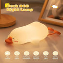 Big Goose Night Light，Squishy Silicone Kids Lamp, Dimmable 3-Gear Warm Light with Tap Control, BPA-Free Baby Cut LED Nightlight for Nursery Bedrooms Camping & Party Decor by TinyTreasures Baby Boutique