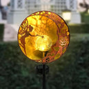 Fairy Solar Garden Light, Decorative Outdoor Statue, Moon Star Decor Stake, Metal Sculpture Decoration for Yard, Lawn, Patio, Pathway, Housewarming, Birthday Gift for Mom, Grandma, Women by GreenHaven Gardens