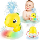 ZHENDUO Baby Bath Toys, Rechargeable Bath Toys, Whale Spray Water Bath Toy, Sprinkler Bathtub Shower Toys for Toddlers Kids Boys Girls, Pool Toy for Baby (Yellow) by TinyTreasures Baby Boutique