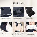 Baby Sling Carrier,4-in-1 Ergonomic Baby Backpack Front Carrier,Newborn to Toddler Wrap Lightweight Adjustable Baby Sling,DarkBlue by TinyTreasures Baby Boutique