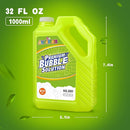 Bubble Solution Refills 32OZ | Giant Bubbles Refill Solution | Bubbles Bulk for Bubble Machine, Bubble Gun, Bubble Wands, Bubble Mower | Bubbles for Kids in Summer Celebrations Party Favor by TinyTreasures Baby Boutique