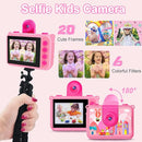 GKTZ Kids Camera - Waterproof Underwater Camera for Kids, Christmas Birthday Gifts for Girls Age 3-12, 1080P HD Children Digital Action Camera, Pool Toys for Kids Age 4-12 by TinyTreasures Baby Boutique