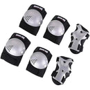 Youth/Kids Knee Pads Elbow Pads Wrist Guards Protective Gear Set for 3-15 Years Child Roller Skates, Skateboard, Cycling, Inline Skating, BMX Bike, Balance bike, Scooter Riding and Other Outdoor Sports by TinyTreasures Baby Boutique