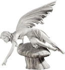 Design Toscano The Daydream Fairy Garden Statue, 18 Inch, Polyresin, Antique Stone by GreenHaven Gardens