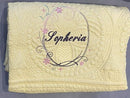 Personalized Baby Blanket Baby Quilt Monogrammed Blankets for Boys and Girls Embroidered Baby Gifts Lily by TinyTreasures Baby Boutique