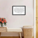 I Choose You To Do Life Sign Wall Decor 16X11 I Love You InchRomantic Marriage Art Wooden Framed Wall Hanging (Black)