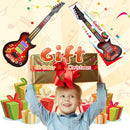 M SANMERSEN Kids Guitar Toddler Toys Guitar for Kids 3 4 5 Year Old Electric Musical Toy Guitars with 4 Strings Strap Light Up Boys Girls Gifts by TinyTreasures Baby Boutique
