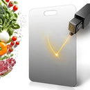Katuchef Titanium Cutting Boards for Kitchen,Katu Chef Cutting Board,Double-Sided Food-Grade Pure Cut Titanium Chopping Board for Vegetables,FruitsAnd Meat(15.35IN*11.02IN) by CozyNest Decor