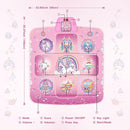 GirlsHome Dance Mat - Unicorn Toys for Girls Electronic Dance Pad with 5 Game Modes, Built-In Music, Touch Sensitive Light Up LED Kids Musical Mat, Christmas & Birthday Gift for Toddler Girls 3-12 by TinyTreasures Baby Boutique