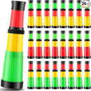 24 Pcs Plastic Pirate Telescope for Pirate Party Favors Portable Pocket Educational Science Spyglass Mini Monocular for Pirate Birthday Party Supplies Halloween Treasure Hunt by TinyTreasures Baby Boutique