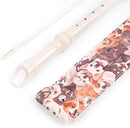 Recorder Instrument for Beginner Kids Adults,8-Hole Soprano Descant Recorder Music Flute with with Cleaning Rod & Leather Case For School Student Home Entertainment(2-Dense Dog) by TinyTreasures Baby Boutique