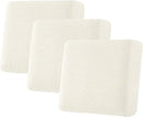 H.VERSAILTEX Super Stretch Individual Seat Cushion Covers Sofa Covers Couch Covers Slipcover Sets Thick Jacquard Textured Twill Fabric (3 Piece XL Sofa Cushion Covers, Porcelain) by CozyNest Decor
