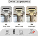 Flashing God Modern Crystal Chandeliers Dia 24" Black Chandelier Flush Mount Ceiling Light for Bedroom Living Room Dining Room Hallway Dimmable 3 Rings LED Celing Lighting Fixtures by CozyNest Decor