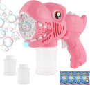Onory 1 Pack Bubble Gun Machine for Kids, Bubble Gun with Bubble Solutions for Boys Girls, Bubble Blaster for Summer Toy, Party Favors, Outdoor & Indoor Activity, Birthday Gift, Bubble Blower by TinyTreasures Baby Boutique