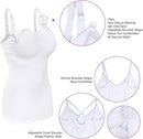 Womens Maternity Nursing Tank Cami for Breastfeeding with Adjustable Straps by TinyTreasures Baby Boutique