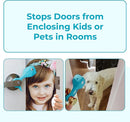 Baby Proofing Door Stopper, Door Pinch Guards Protect Child Fingers & PET Tails. Baby Safety Finger Protectors Prevent Pinch Injuries – Kids and Adults Love Whale Pinch Guard (Blue) by TinyTreasures Baby Boutique