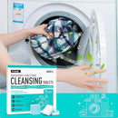 Washing Machine Cleaner Tablets 24 Pack -1 Year Supply for HE Front Loader & Top Load Washer,Septic Safe Washer Machine Cleaner Tablets, Deep Clean,Eco-Friendly Deodorizer by CozyNest Decor
