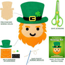 CiyvoLyeen St. Patrick's Day Craft Kids Sewing Kit Fun Saint Paddy's Day Felt DIY Craft Sewing for Girls and Boys Beginners Includes 12 Projects Clover Shamrock Ornaments Irish Education Gift Ideas by TinyTreasures Baby Boutique