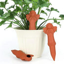 WILDKEN Terracotta Watering Globes, 3 Pack Angel Shaped Plant Watering Spikes Vacation Self-Watering Planters Devices for Indoor and Outdoor Plants by GreenHaven Gardens