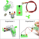 Physics Science Lab Electricity and Magnetism Experiment Kit,Electromagnetism Experiment Basic Electricity Discovery Circuit Kit for Kids Junior Senior High School Students by TinyTreasures Baby Boutique
