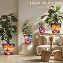 GUGUGO 10 Inch Abstract Head Planter Pots, Unique Face Plant Pot with Drainage, Funny Flower Pots for Indoor Plants, Eclectic Home Decor Aesthetic by GreenHaven Gardens