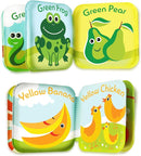 BabyBibi Floating Baby Bath Books for Baby. Kids Learning Bath Toys. Waterproof Bathtime Toys for Toddlers. Kids Educational Infant Bath Toys. (Set of 4: Color Recognition Bath Books) by TinyTreasures Baby Boutique